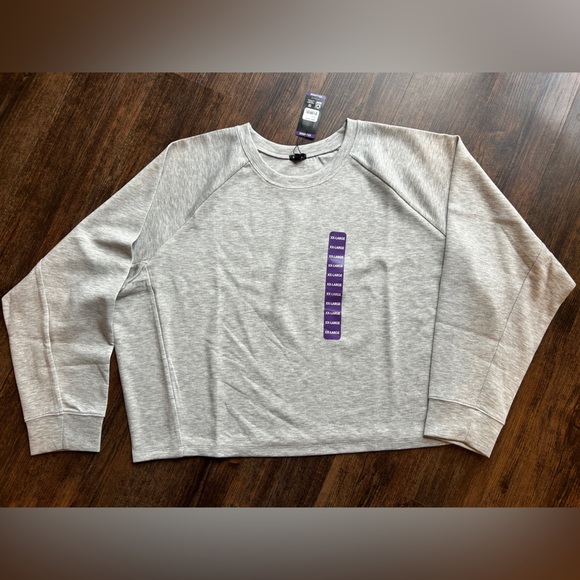 Express Ladies Heather Gray Casual/Lounge Set, XXL - Picture 5 of 8